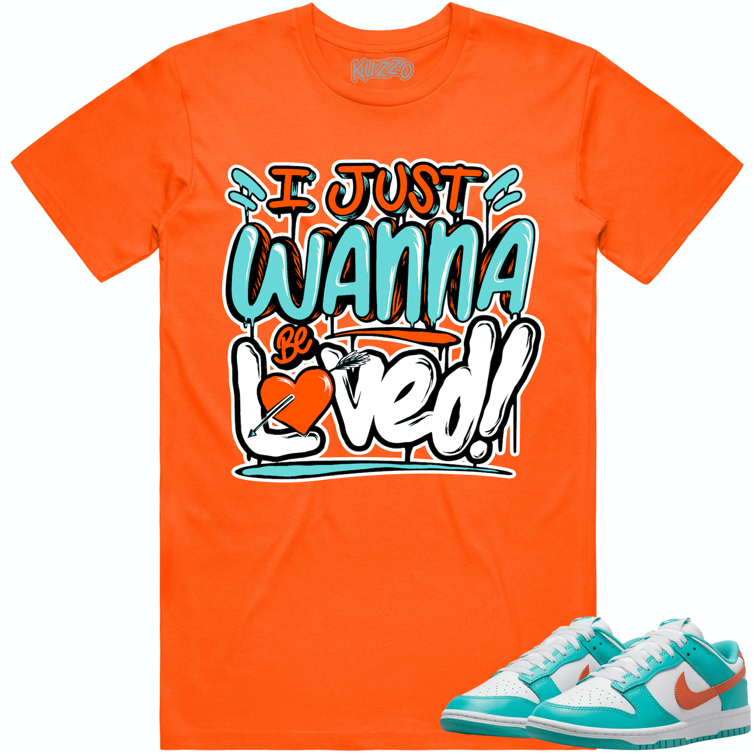 Miami Dunks Dolphins Shirt to Match - MIAMI LOVED