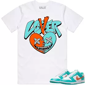 Miami Dunks Dolphins Shirt to Match - MIAMI LOVER LOSER BAWS