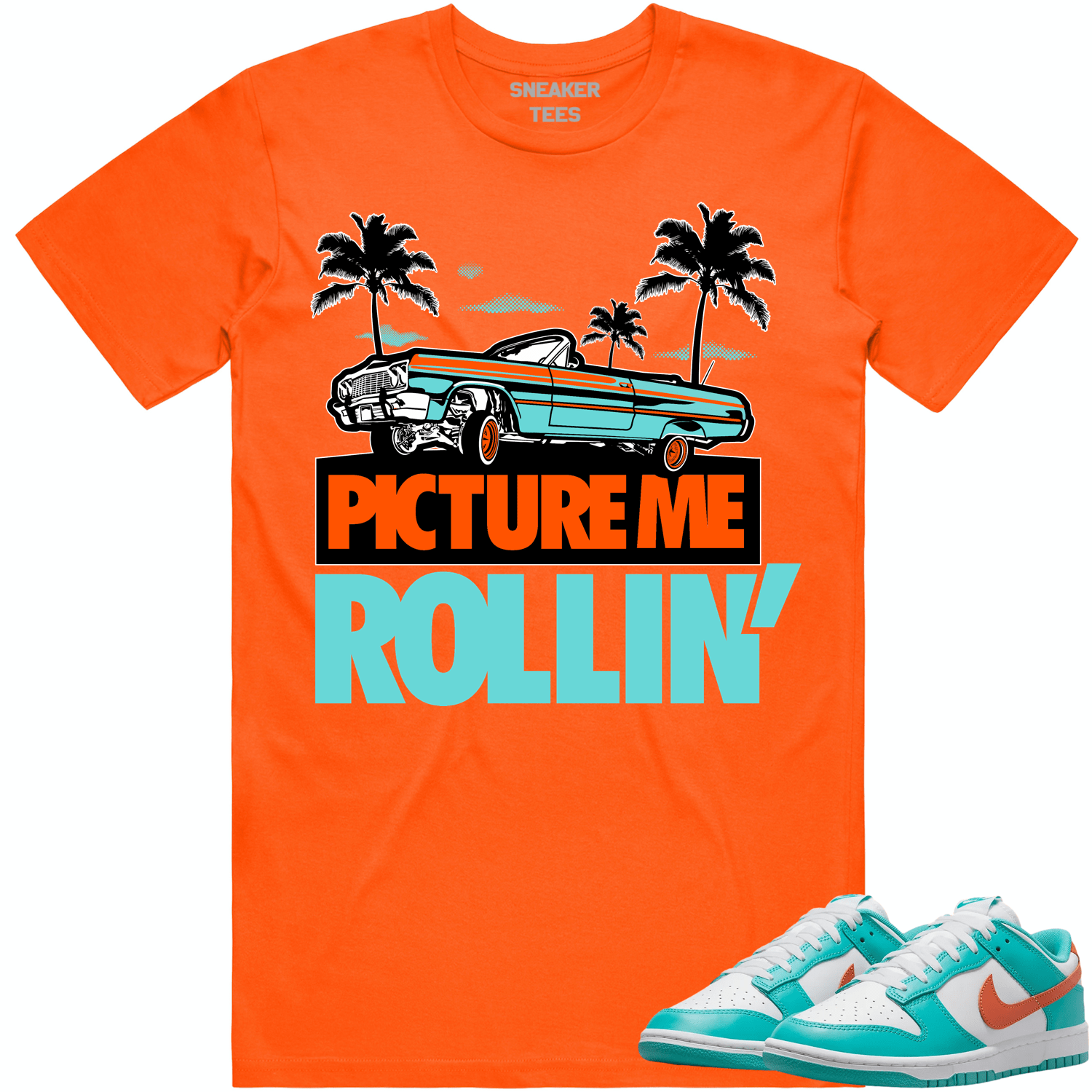 Miami Dunks Dolphins Shirt to Match - MIAMI PMR