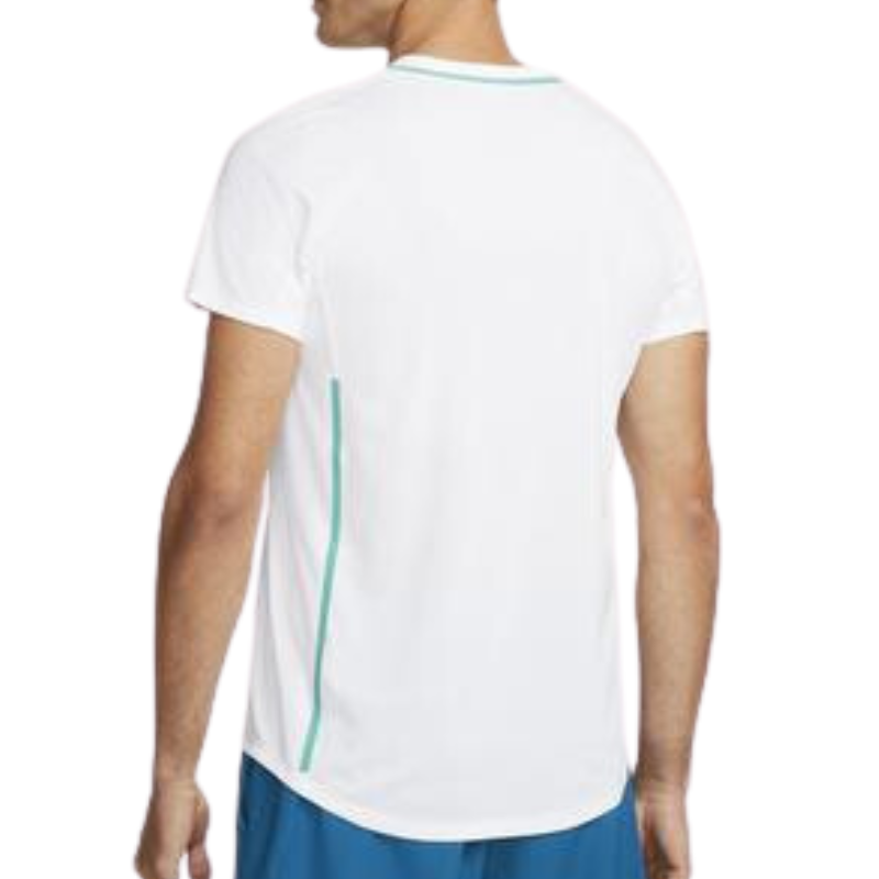 Nike Court Slam Mens Tennis Polo - White/Black Blemished