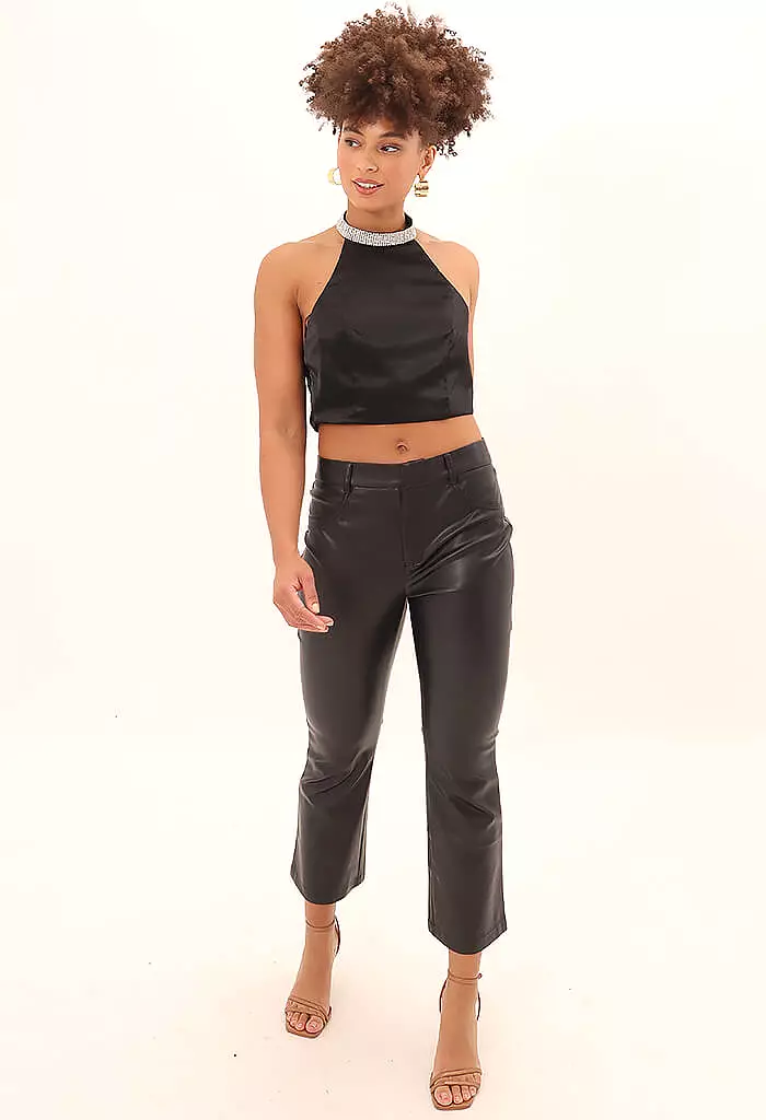 Paz Vegan Leather Pant