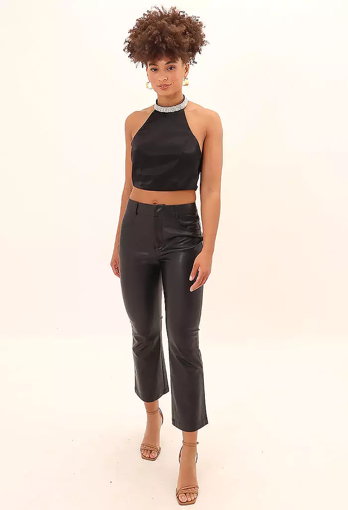 Paz Vegan Leather Pant