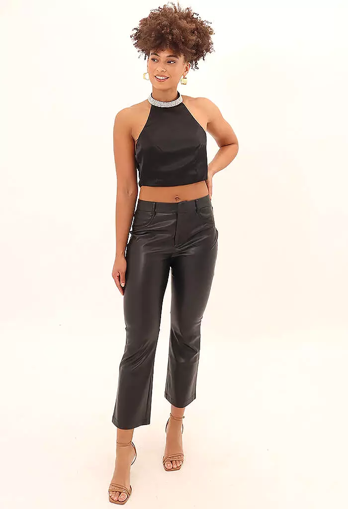 Paz Vegan Leather Pant