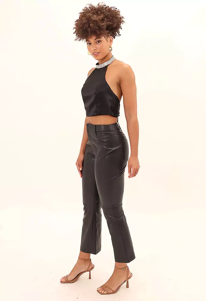 Paz Vegan Leather Pant