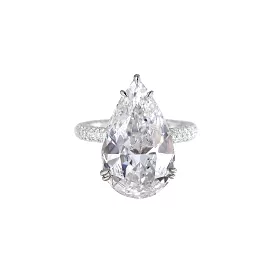 Pear Diamond Engagement Rings