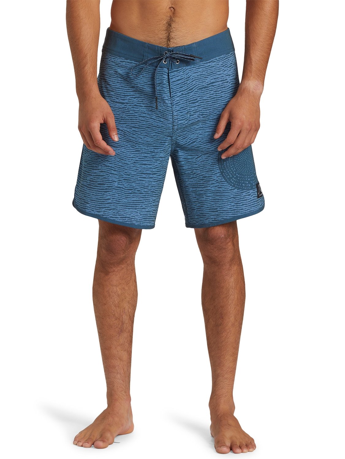 Quiksilver Men's OG Scallop Blank Canvas 18 Boardshorts