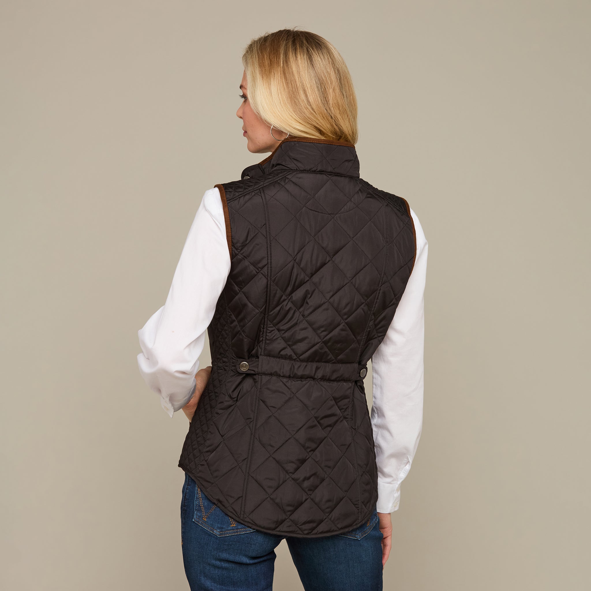 Quilted Vest :: Black