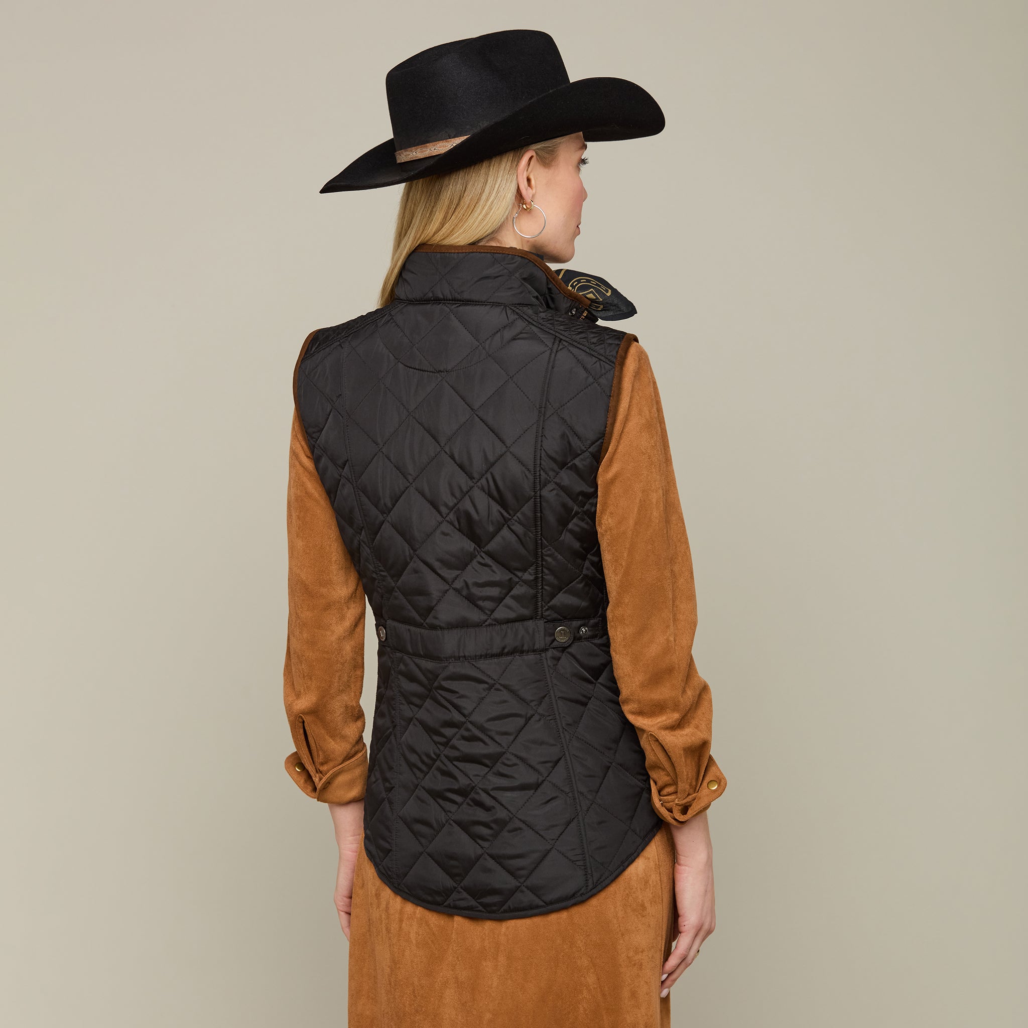 Quilted Vest :: Black