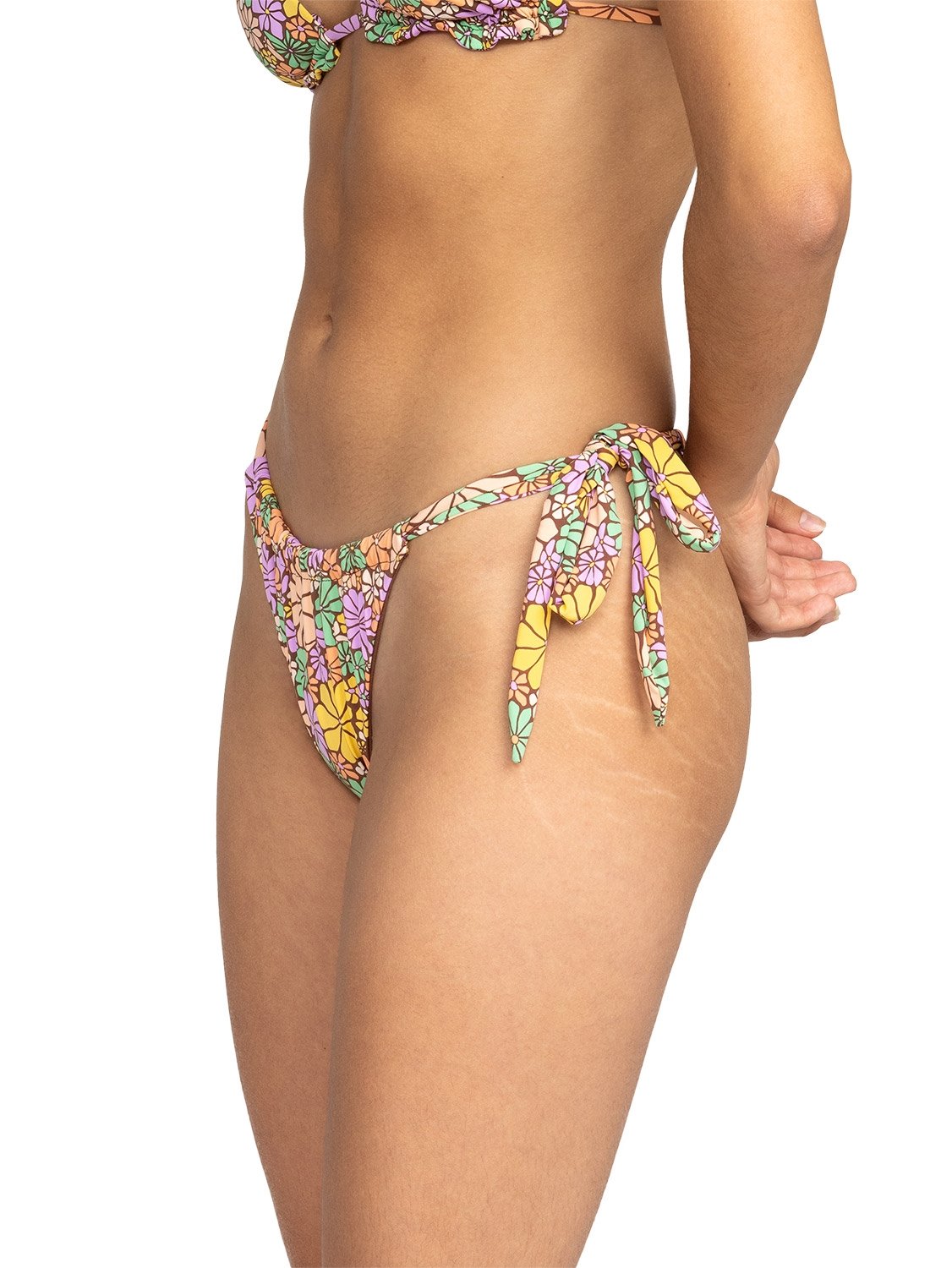 Roxy Ladies All About Sol Cheeky Bikini Bottoms