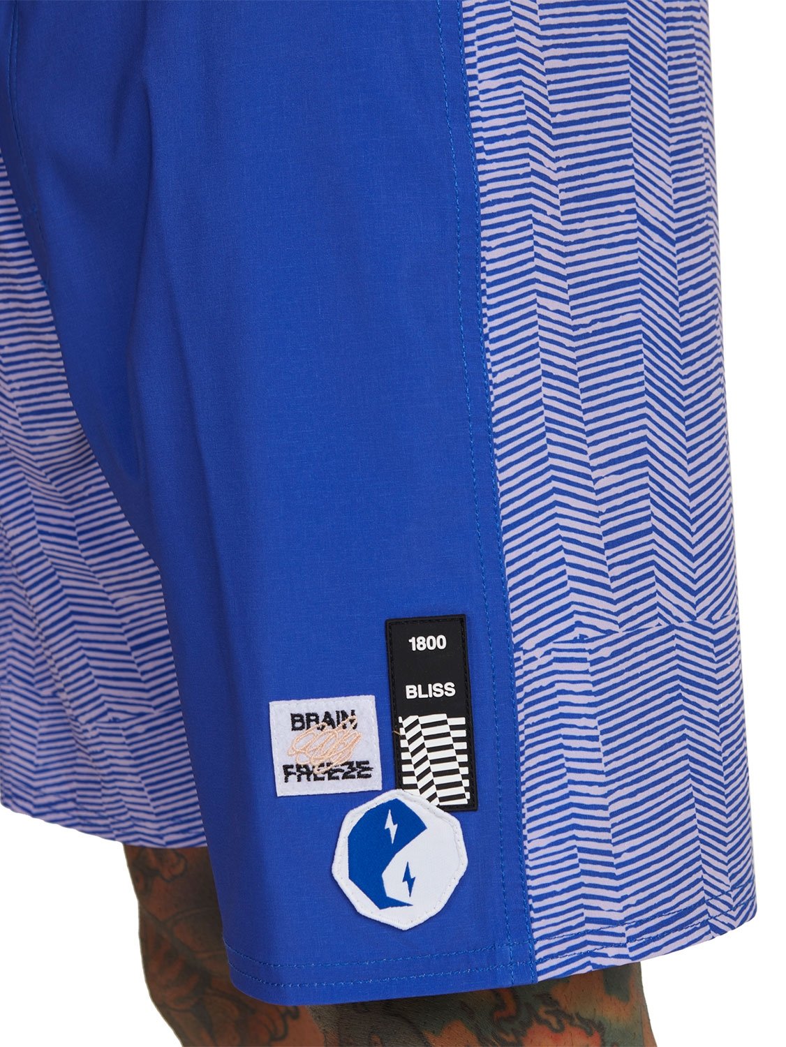 RVCA Men's Brain Freeze Trunk 17 Boardshorts