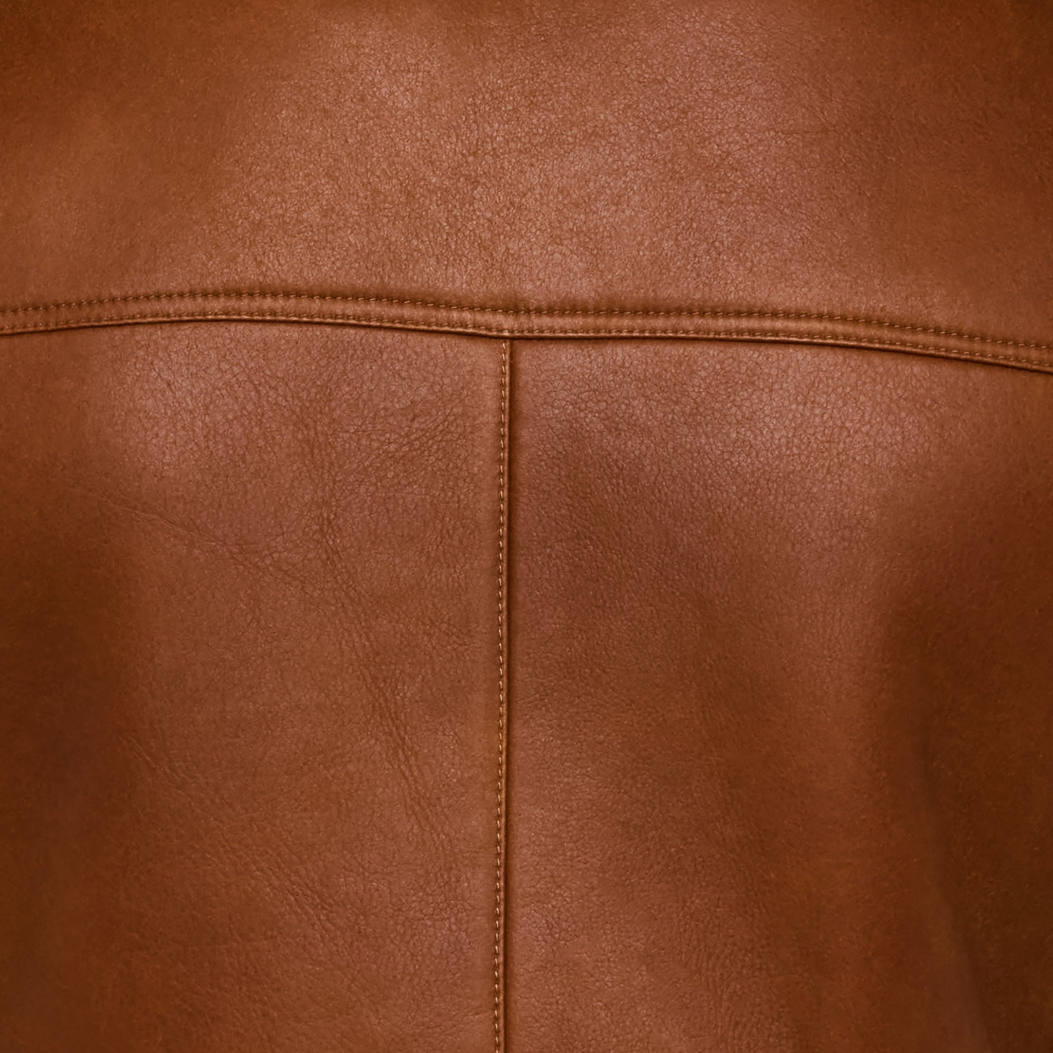 Shearling Vest :: Cognac