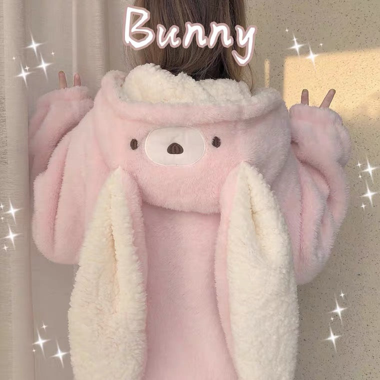 Sleepy bunny pyjamas pajamas