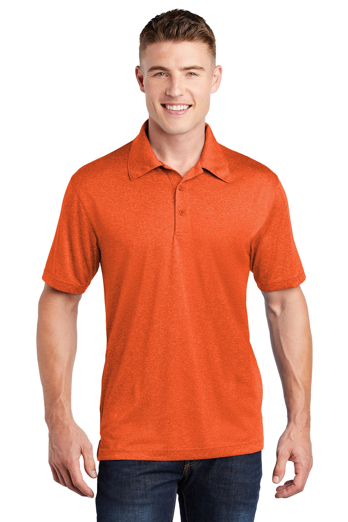 Sport-Tek ST660 Heather Contender Polo