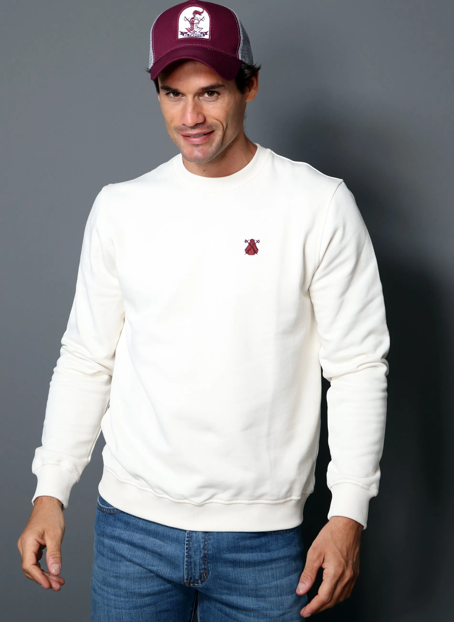 Sudadera Beige Hombre La Gloria