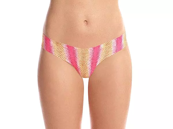 Sun Snake Patterned Thong