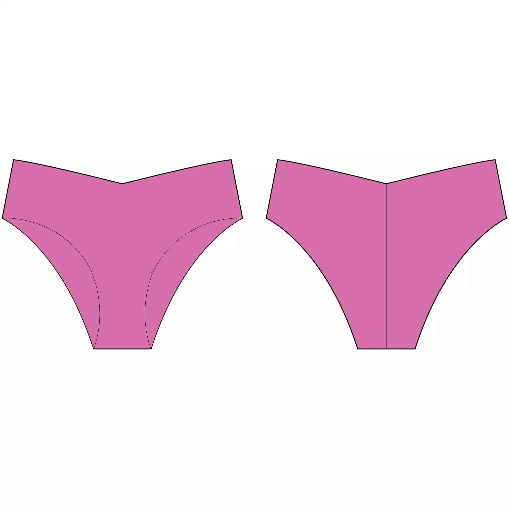 Super Pink Second-Skin Bikini Panty