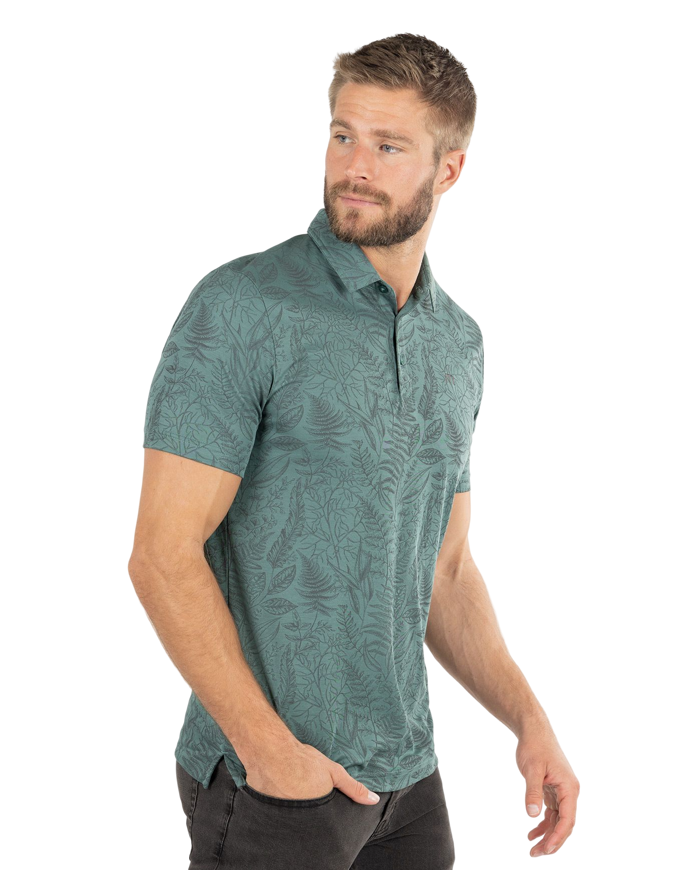 Travis Mathew Mens Polo Hidden Falls