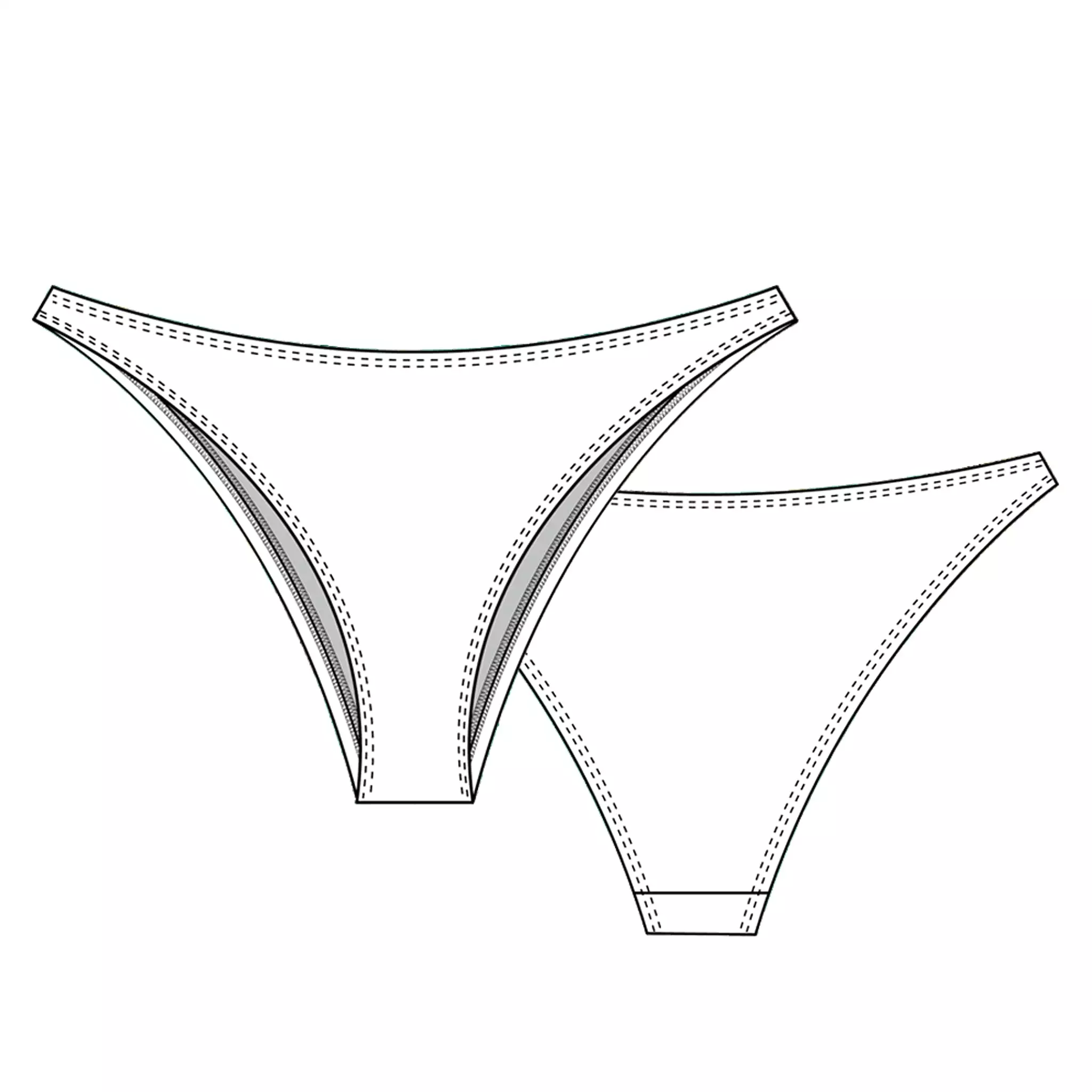 Tulip Organic Cotton Brazilian Panty