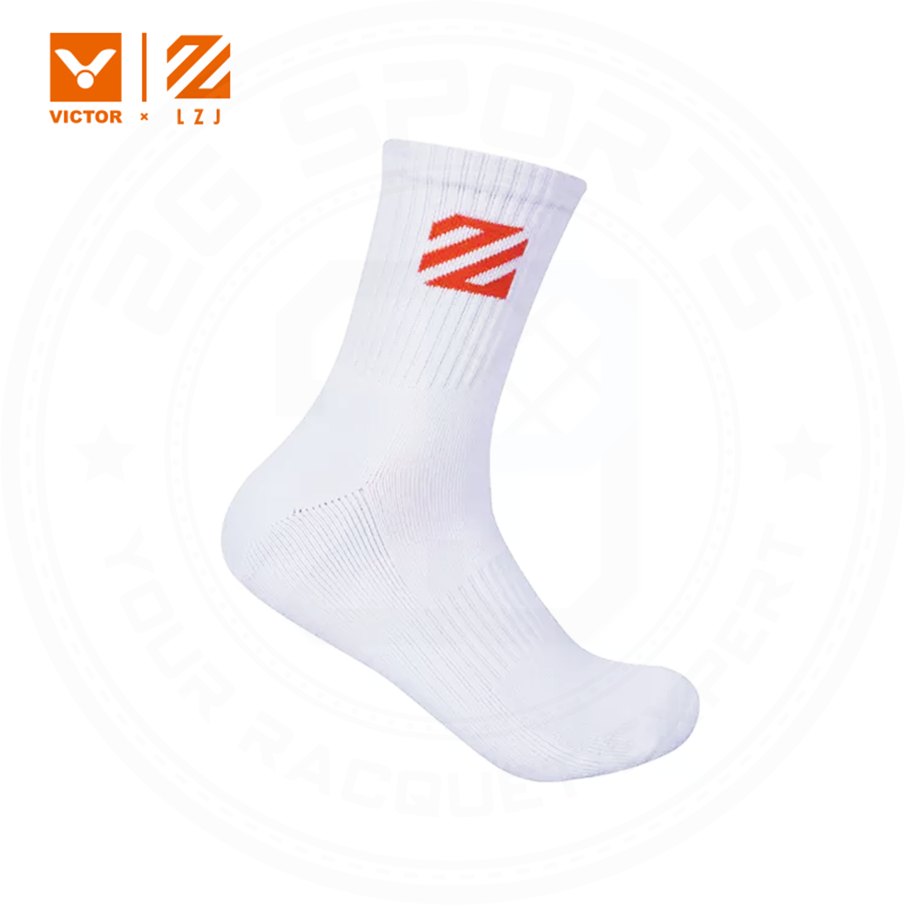 Victor X LZJ SK-LZJ306A Socks White