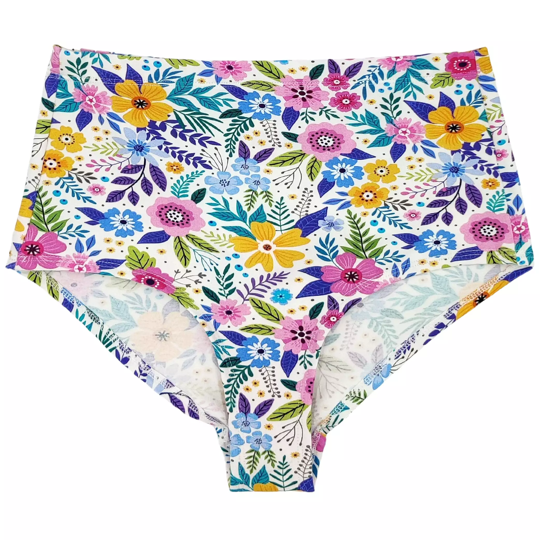 Wildflower Organic Cotton Hi-Waist Panty